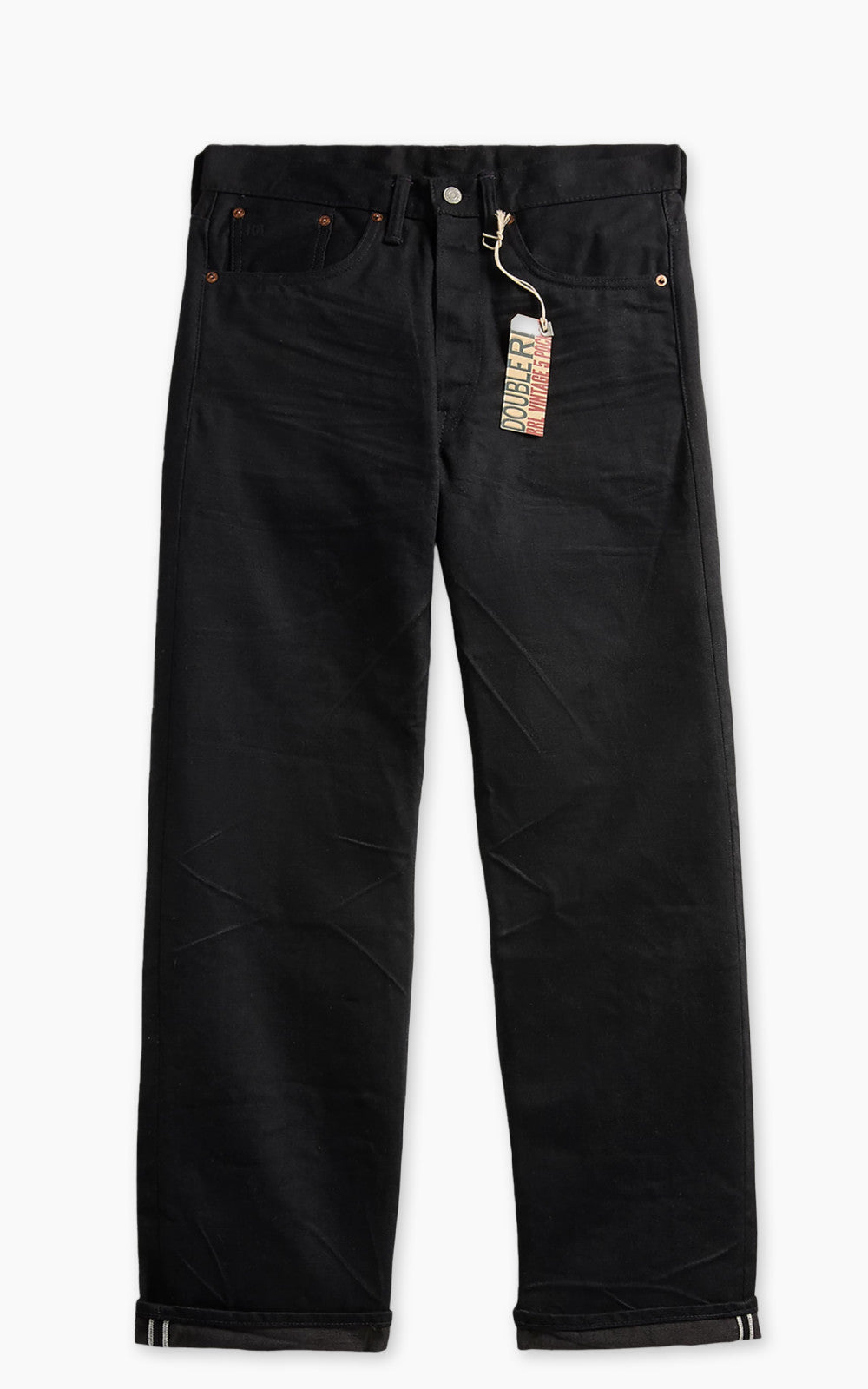 RRL Vintage 5-Pocket Jean New Black On Black