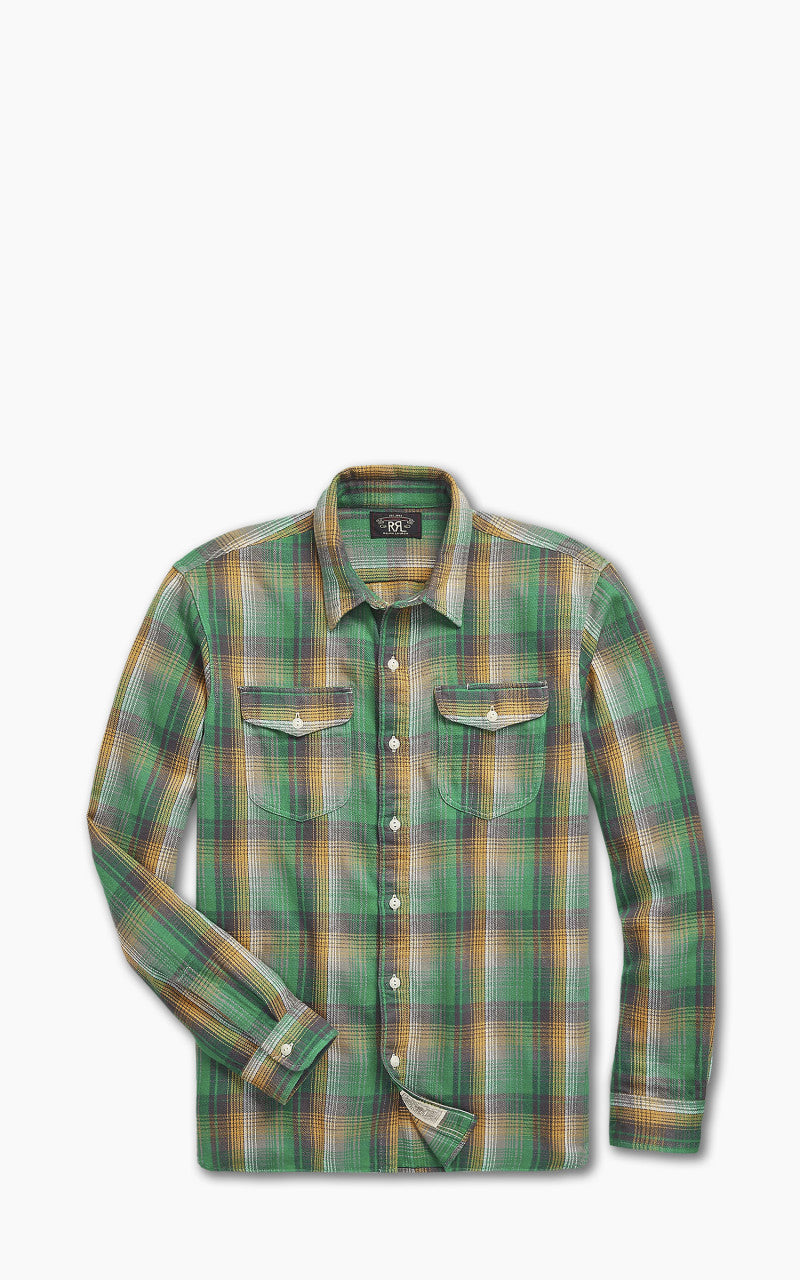トップス RRL Flannel shirt RRL DOUBLE CLOTH SHIRT – Lawrence Covell
