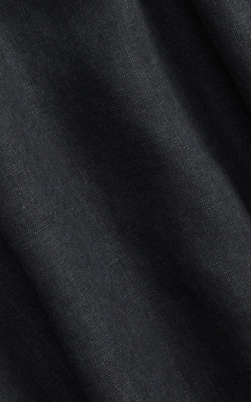 RRL Linen Workshirt Black