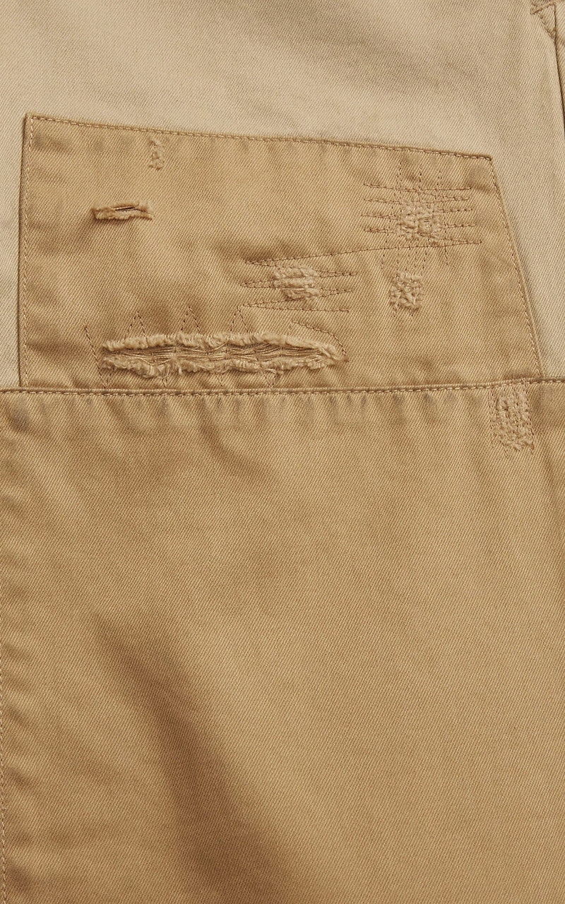 RRL Repaired Twill Field Trouser New Military Khaki