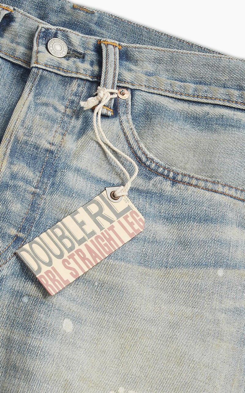 RRL Straight Fit Selvedge Jean Camden Wash