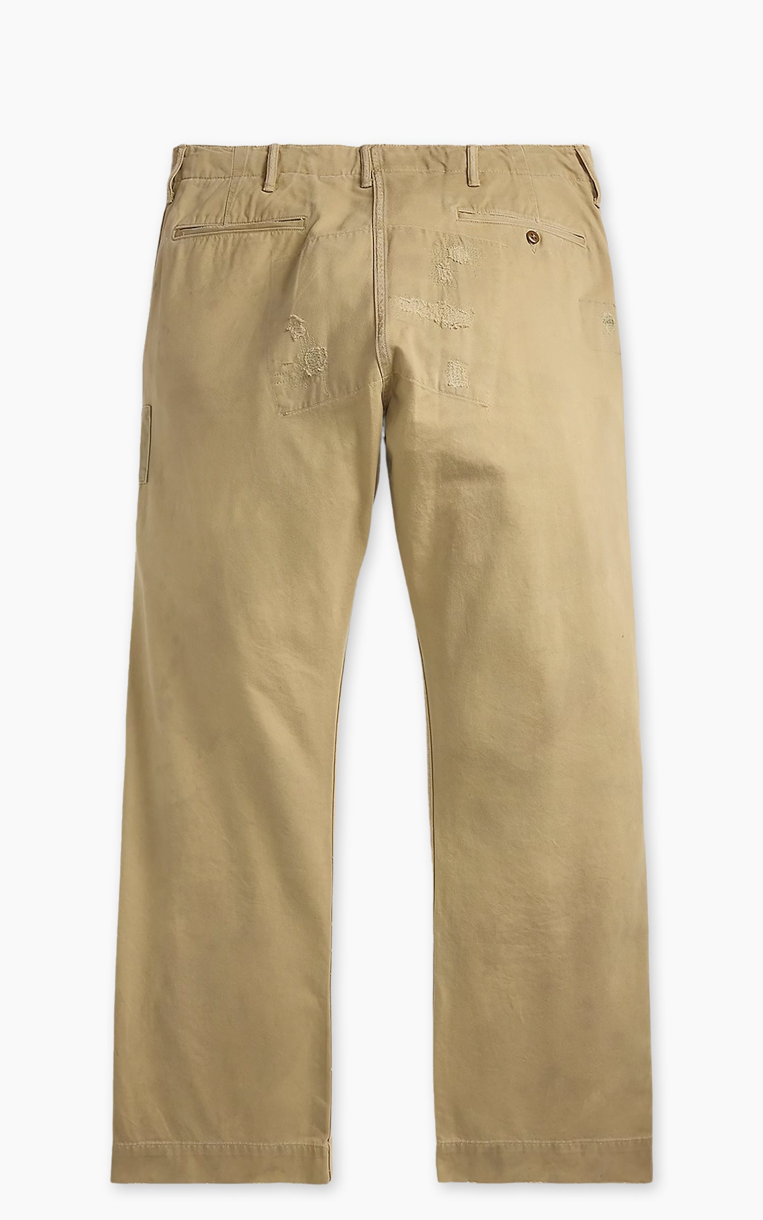 RRL Repaired Chino Field Trouser New Military Khaki W/ Rep