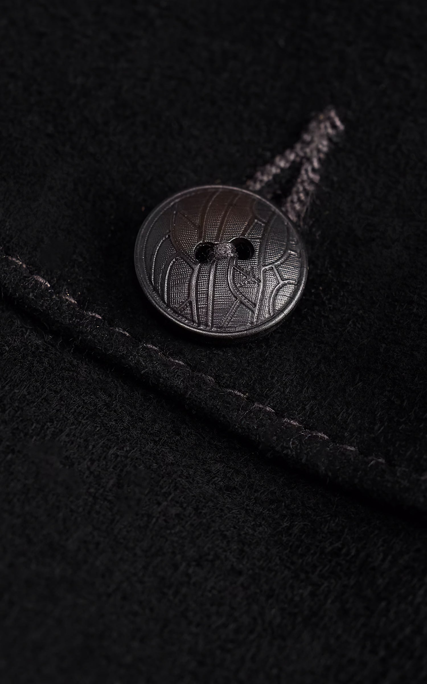 RRL Mason Suede Bomber Jacket Vintage Black