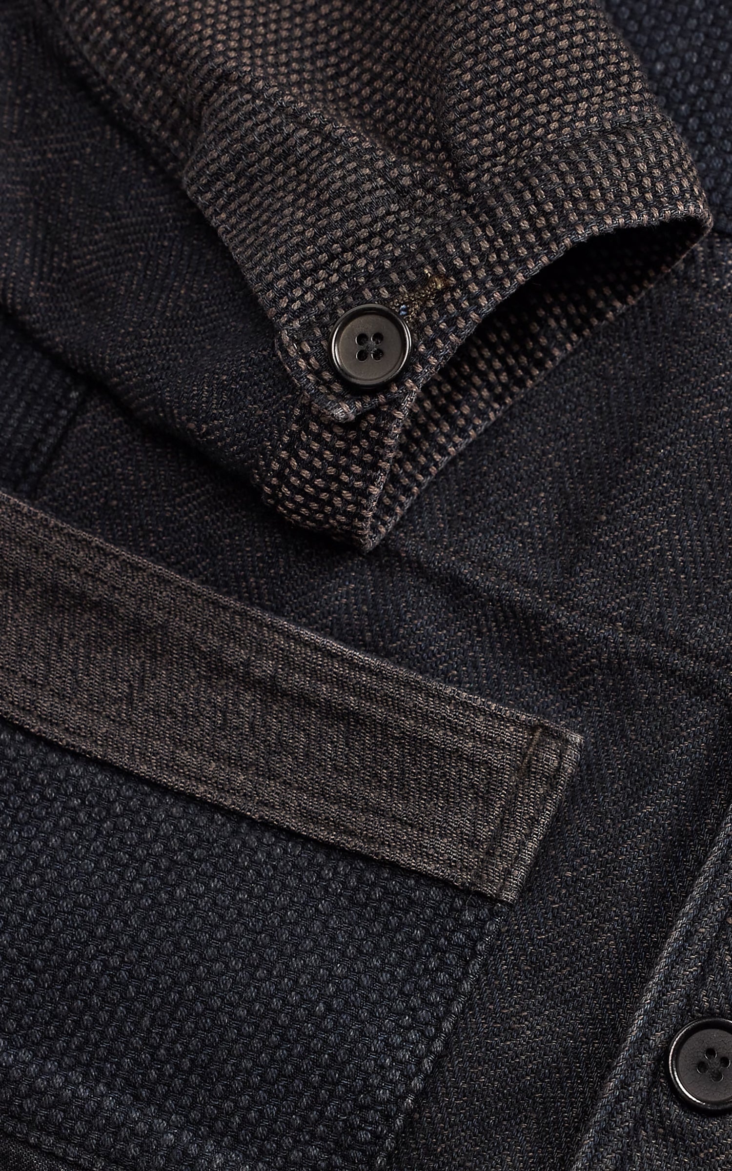 RRL Limited-Edition Patchwork Jacket Indigo