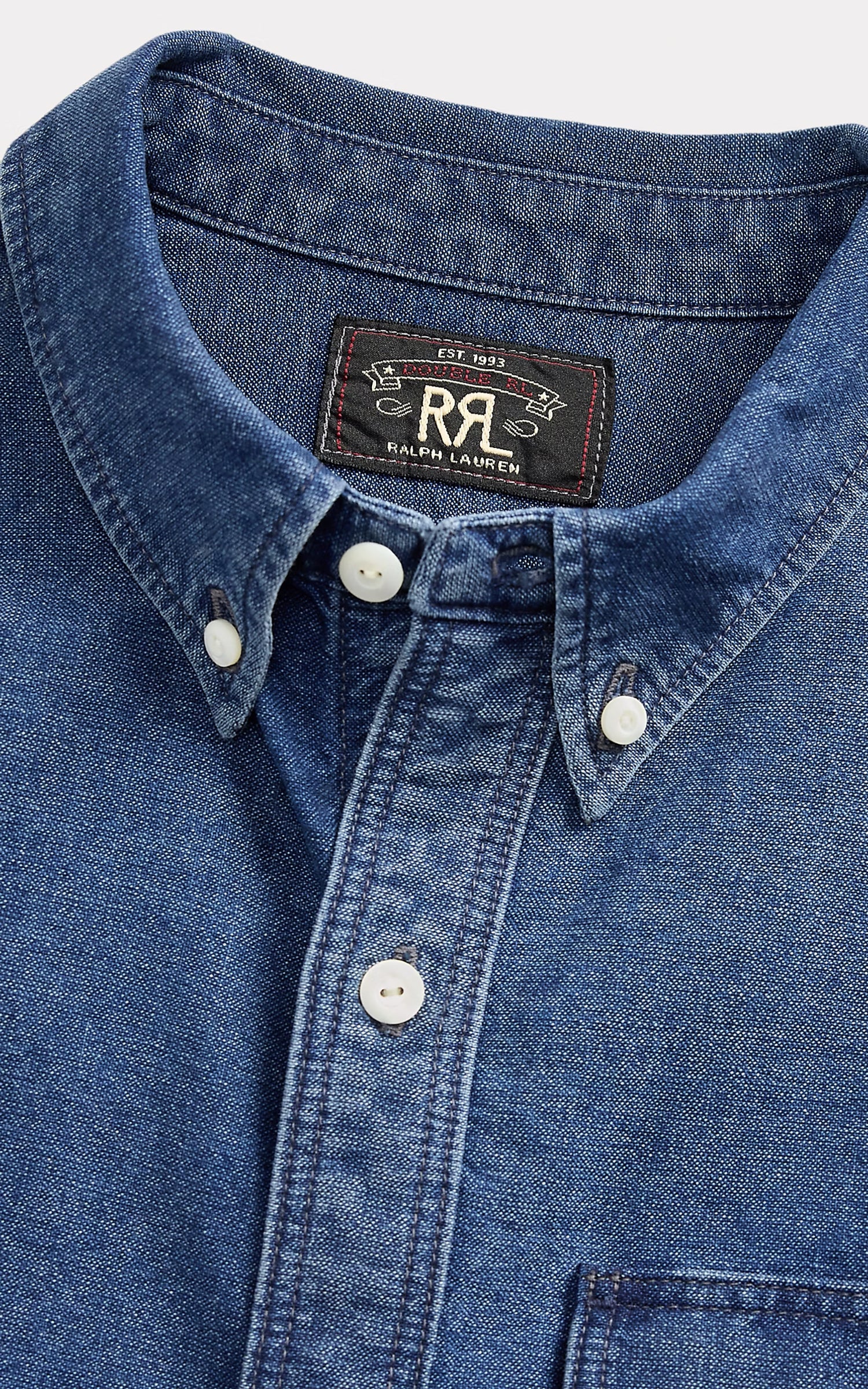RRL Oxford Workshirt Indigo