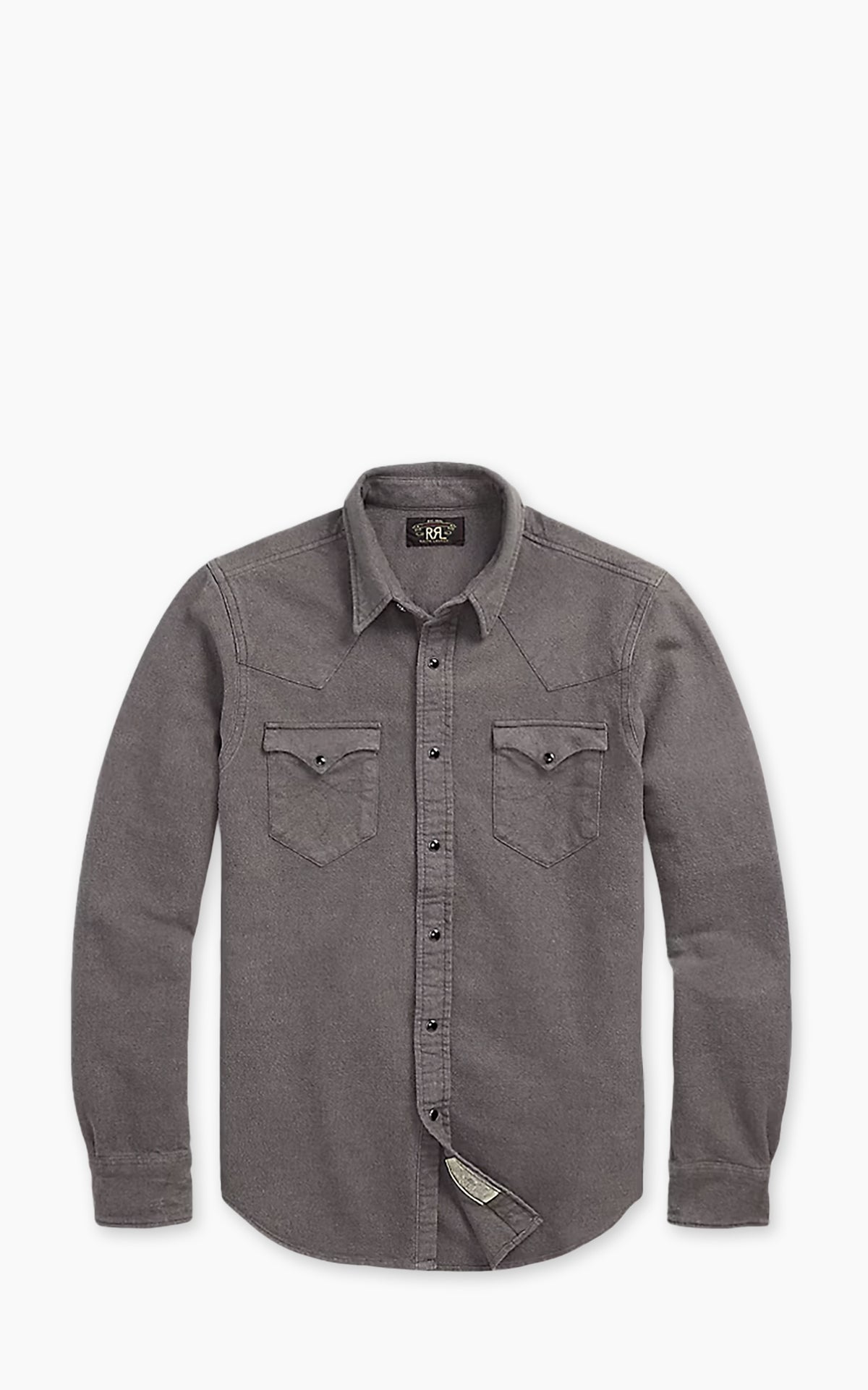 RRL Buffalo Western Shirt Denim Indigo Rinse
