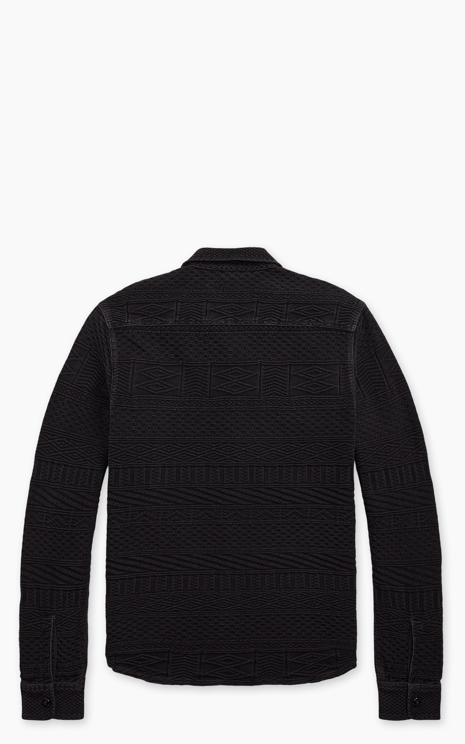 RRL Jacquard Workshirt Indigo