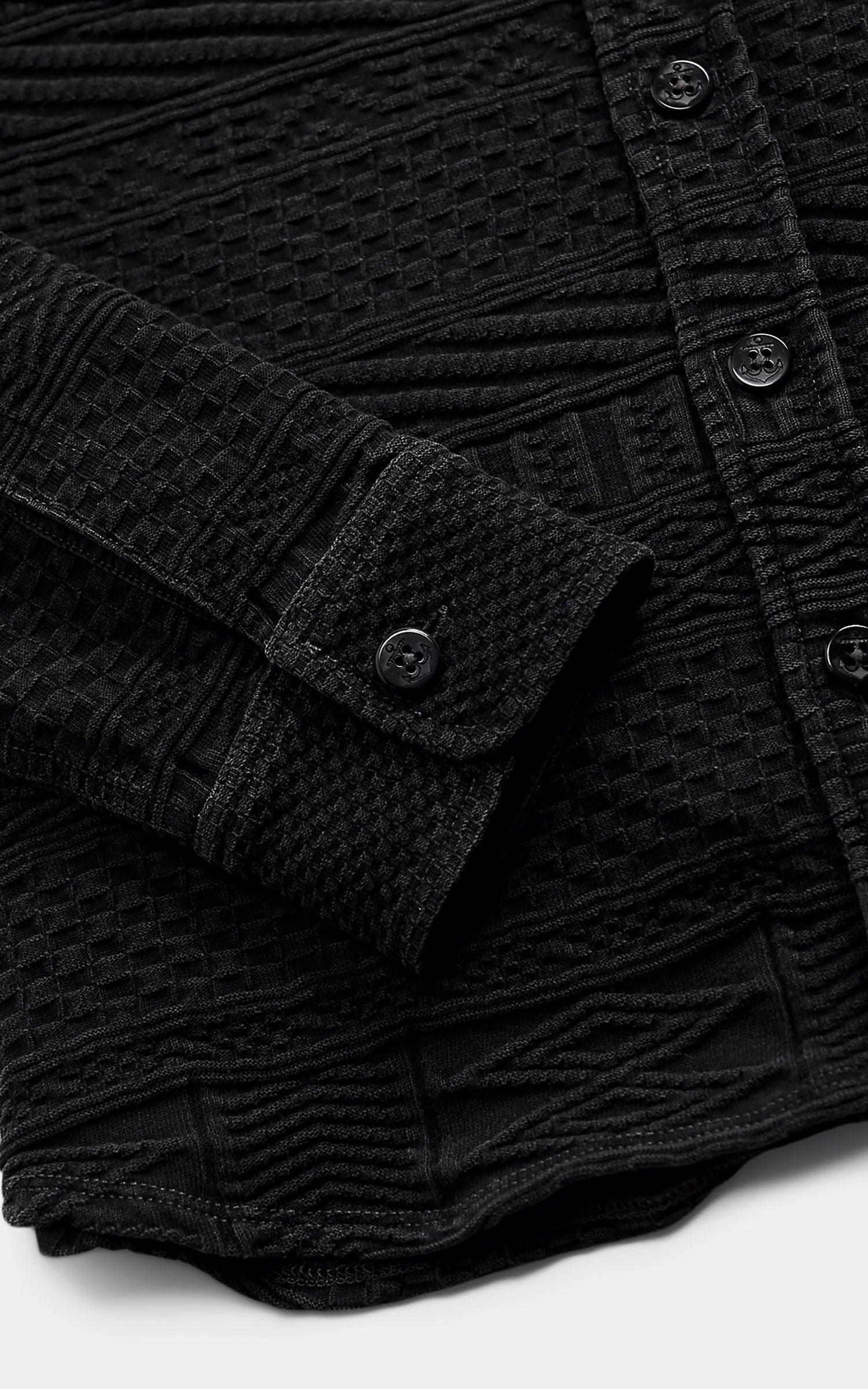 RRL Jacquard Workshirt Indigo