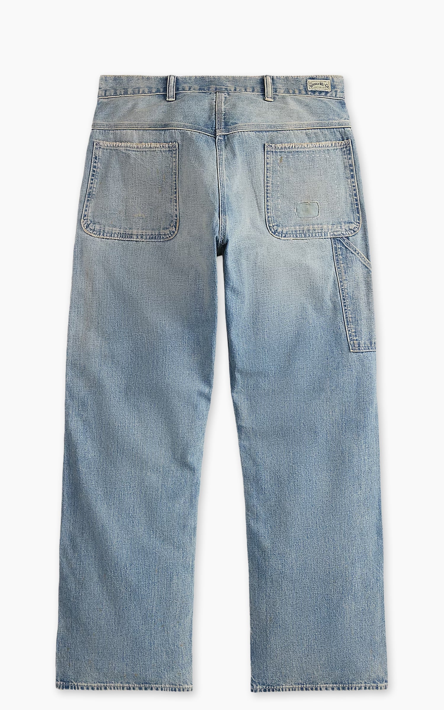 RRL Repaired Earlston Carpenter Jeans Earlston Wash