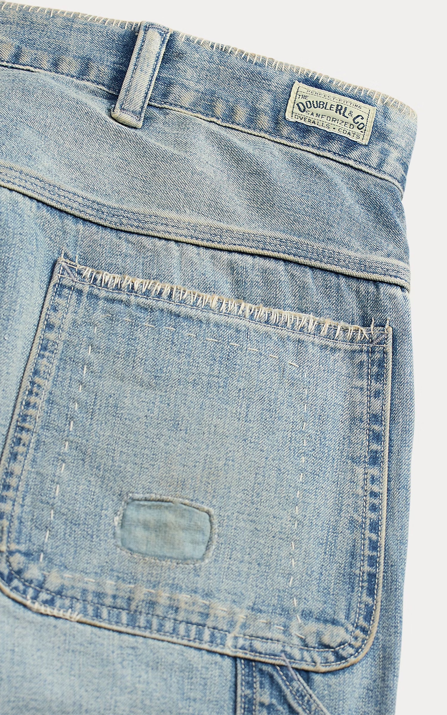 RRL Repaired Earlston Carpenter Jeans Earlston Wash