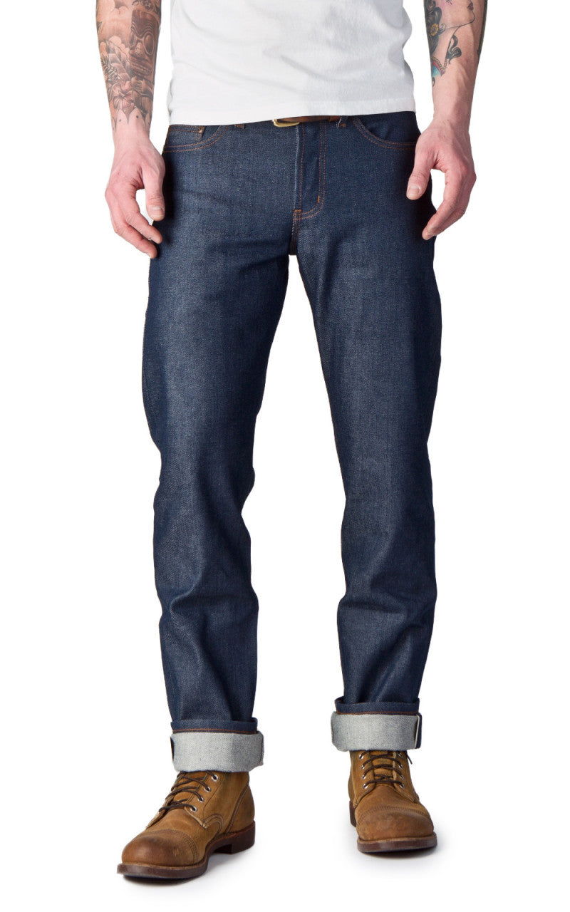 Naked & Famous Denim Weird Guy Natural Indigo Selvedge 12.5oz