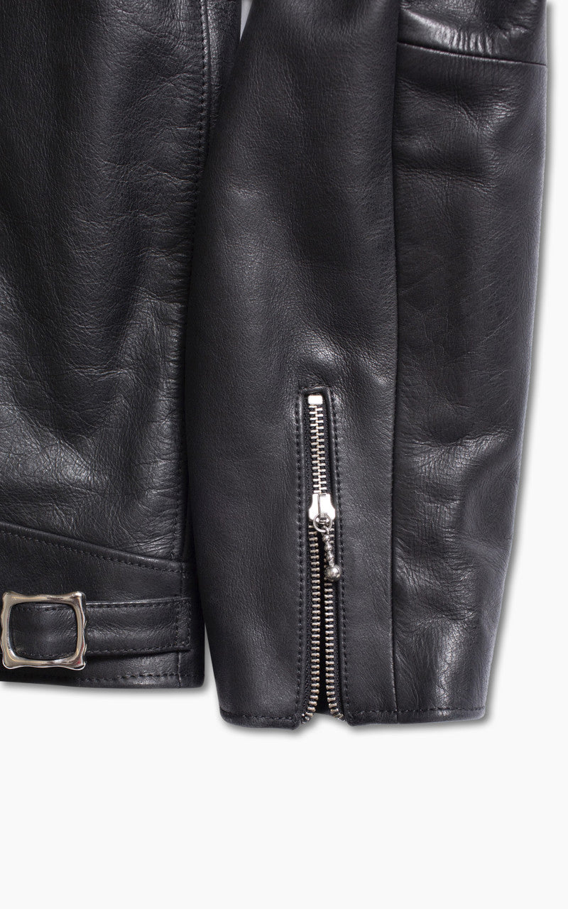 Nudie Jeans Eddy Rider Leather Jacket Black