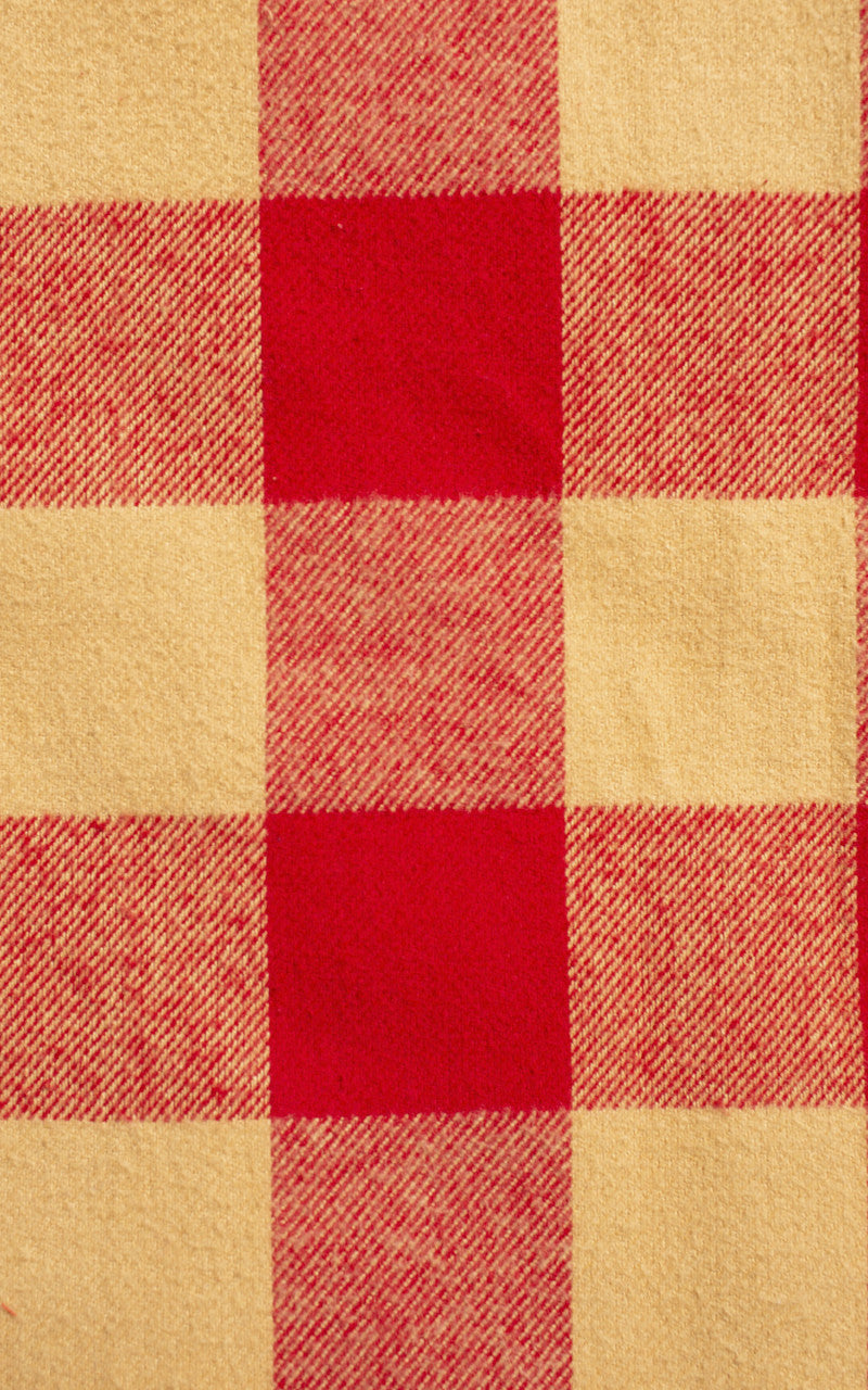 Nudie Jeans Glenn Padded Check Shirt Red