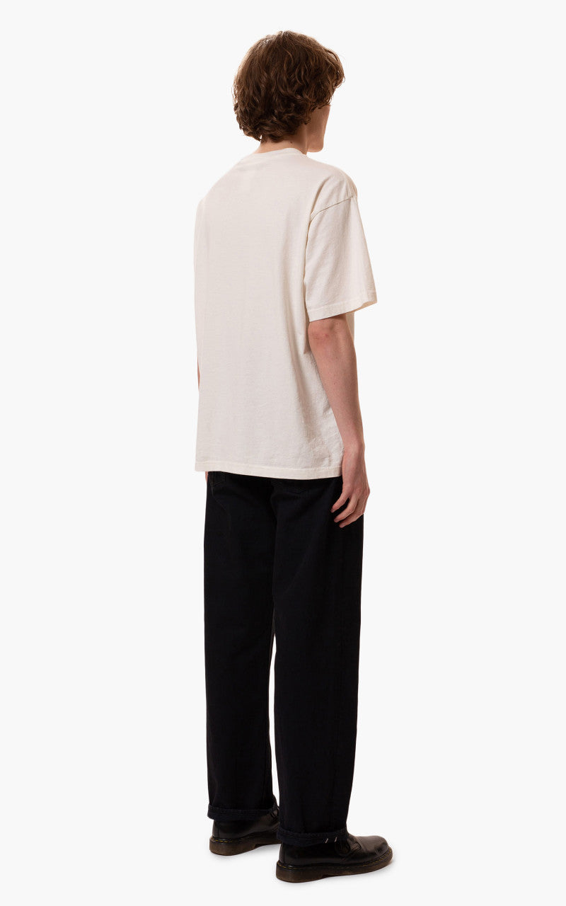 Nudie Jeans Koffe Future Tee Offwhite