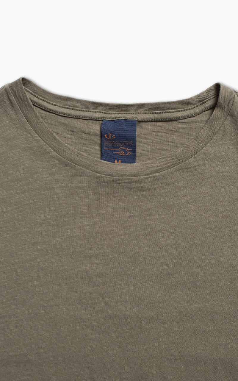Nudie Jeans Roffe T-Shirt Pale Olive