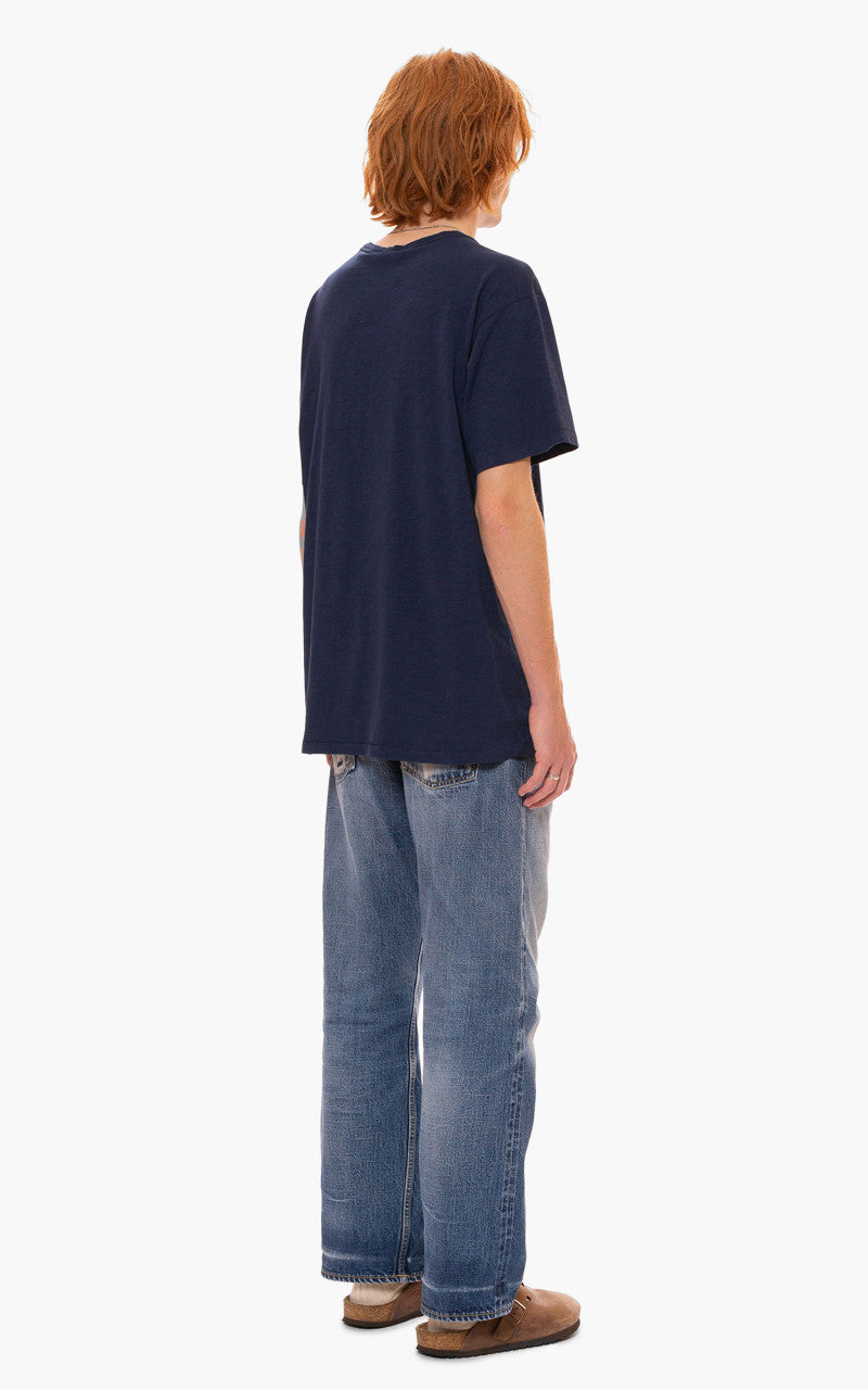 Nudie Jeans Roffe T-Shirt French Blue