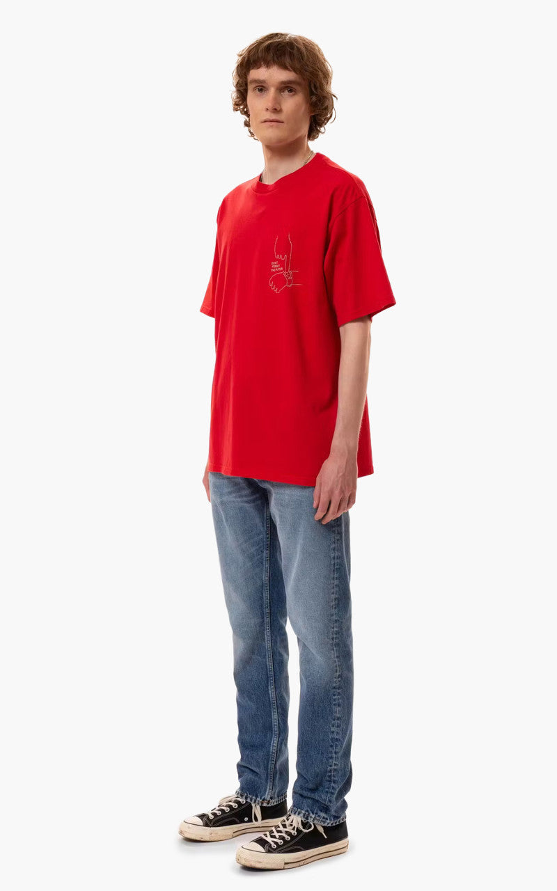 Nudie Jeans Steady Eddie II Blue Tornado