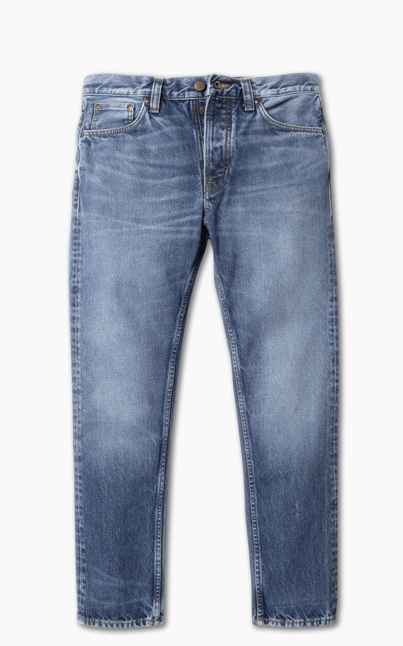 Nudie Jeans Steady Eddie II Blue Tornado