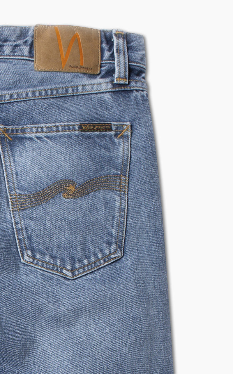 Nudie Jeans Steady Eddie II Blue Tornado