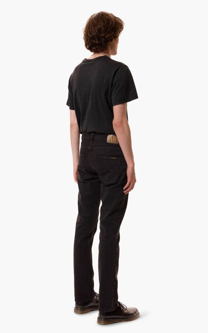 Nudie Jeans Grim Tim Matte Black OD