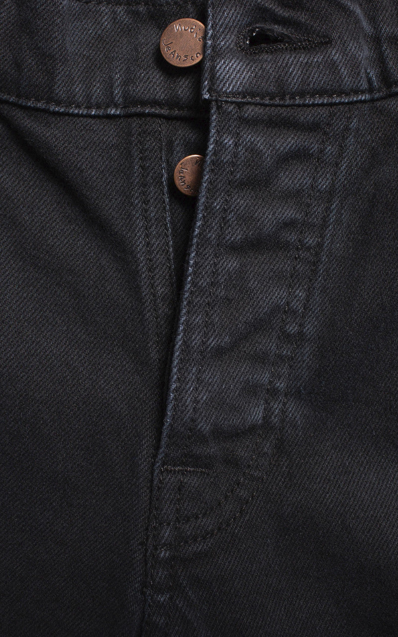 Nudie Jeans Grim Tim Matte Black OD