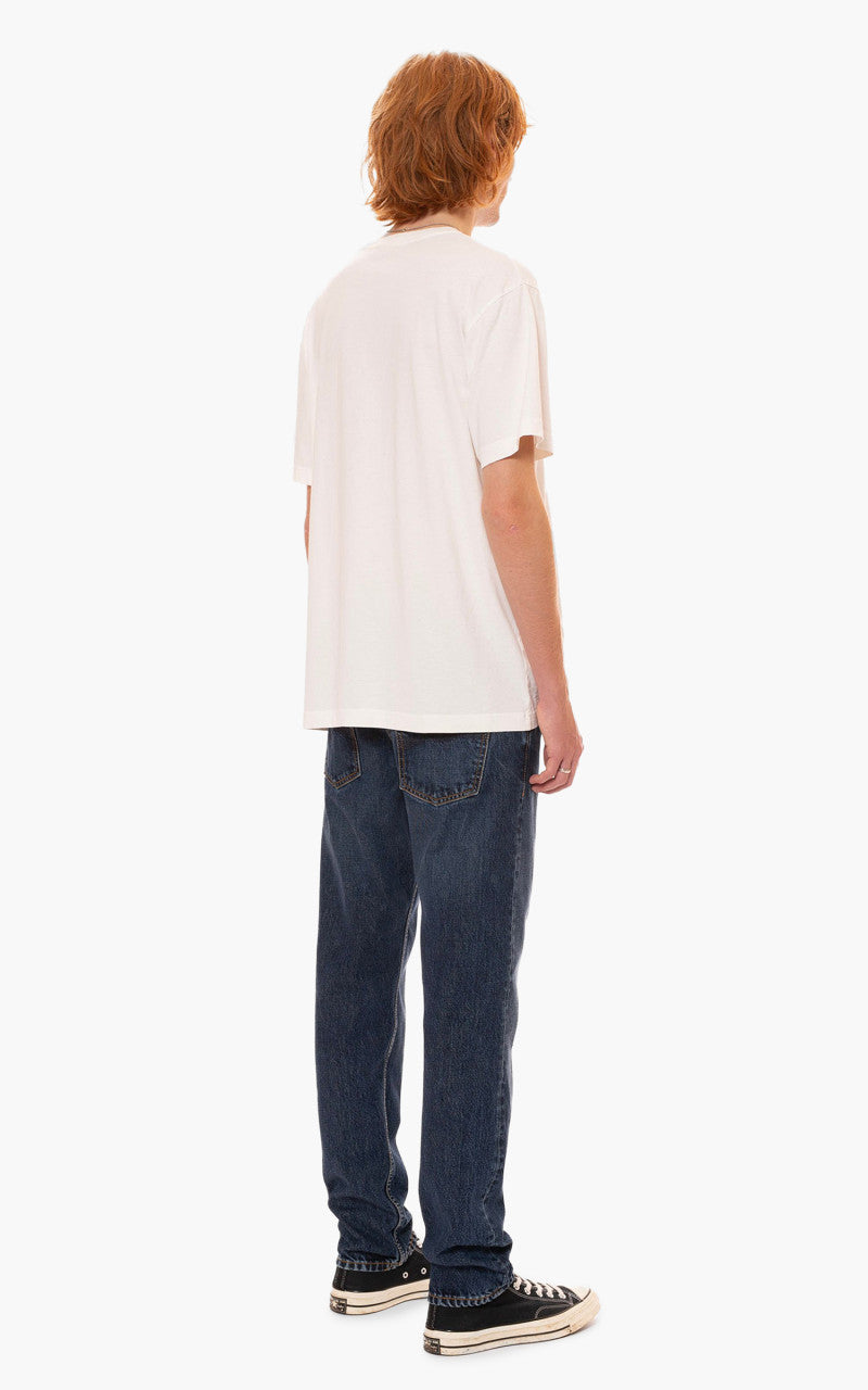 Nudie Jeans Steady Eddie II Blue Soil