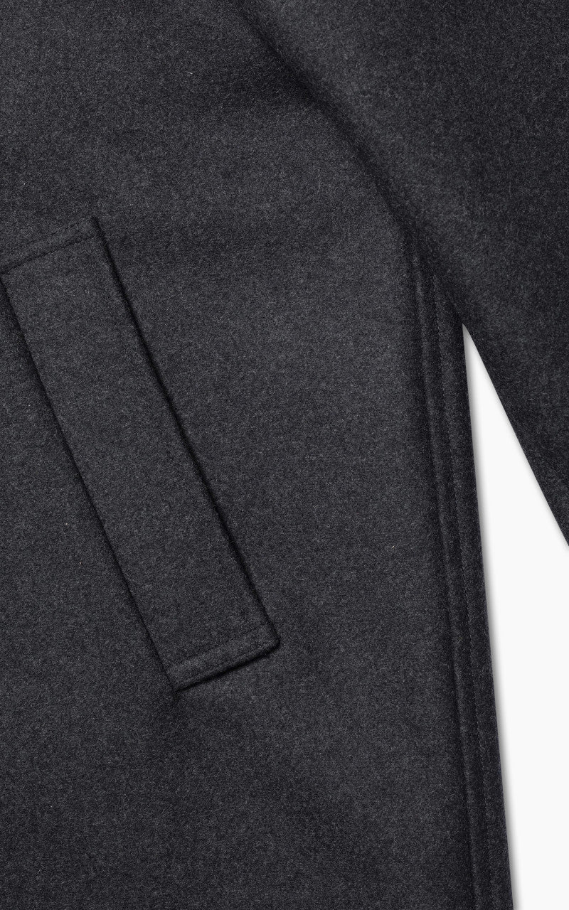 Nudie Jeans Corey Car Coat Antracite Melange