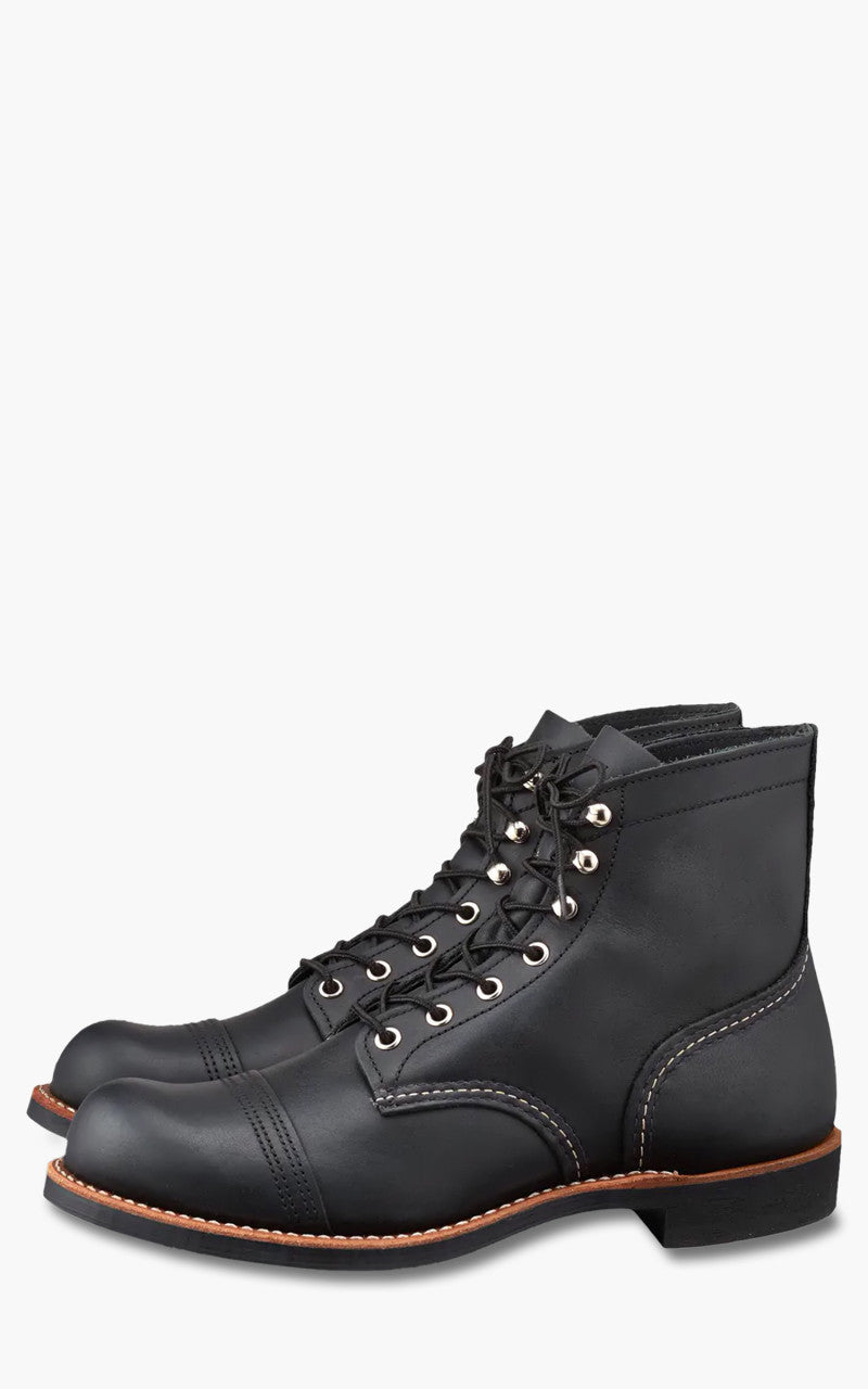Red Wing Shoes 8084D Iron Ranger Black Harness