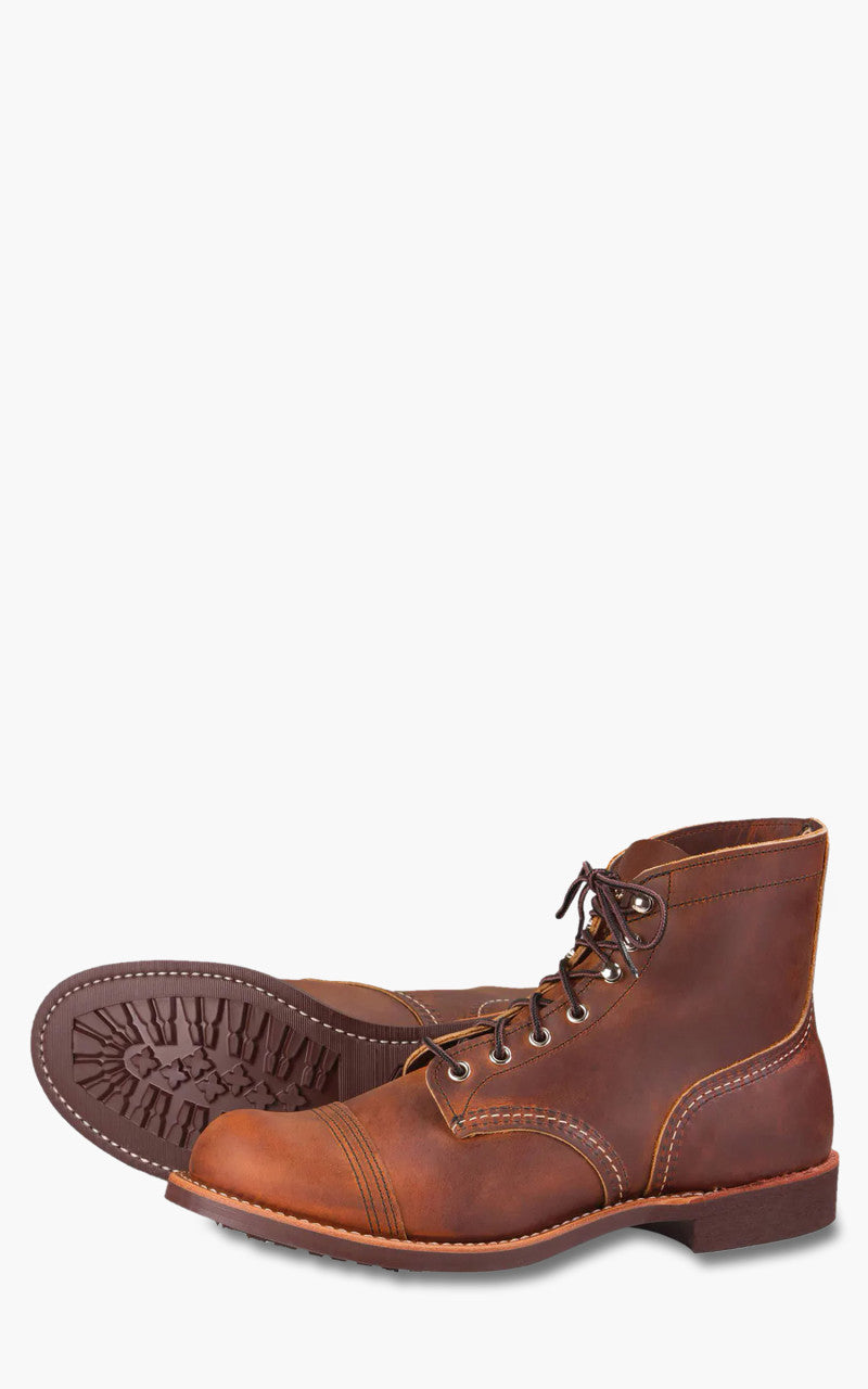 Red Wing Shoes 8085D Iron Ranger Copper Rough & Tough