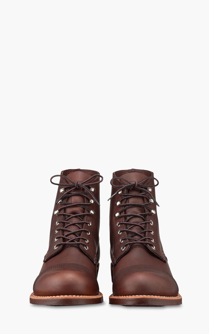 Red Wing Shoes 8111D Iron Ranger Amber Harness