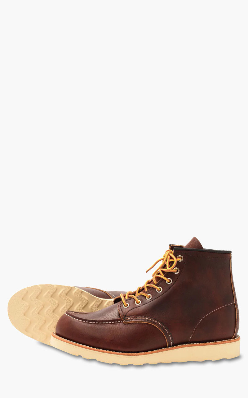 Red Wing Shoes 8138D Moc Toe Briar Oil Slick