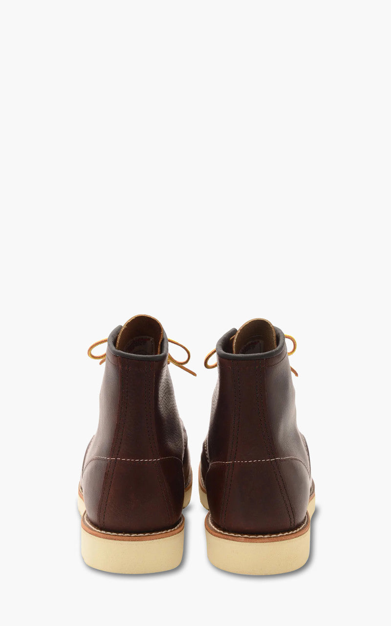 Red Wing Shoes 8138D Moc Toe Briar Oil Slick