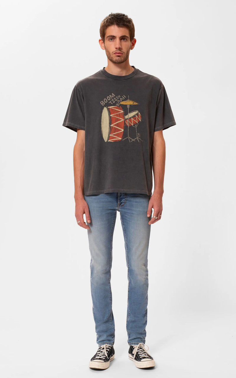 Nudie Jeans Lean Dean Broken Blue