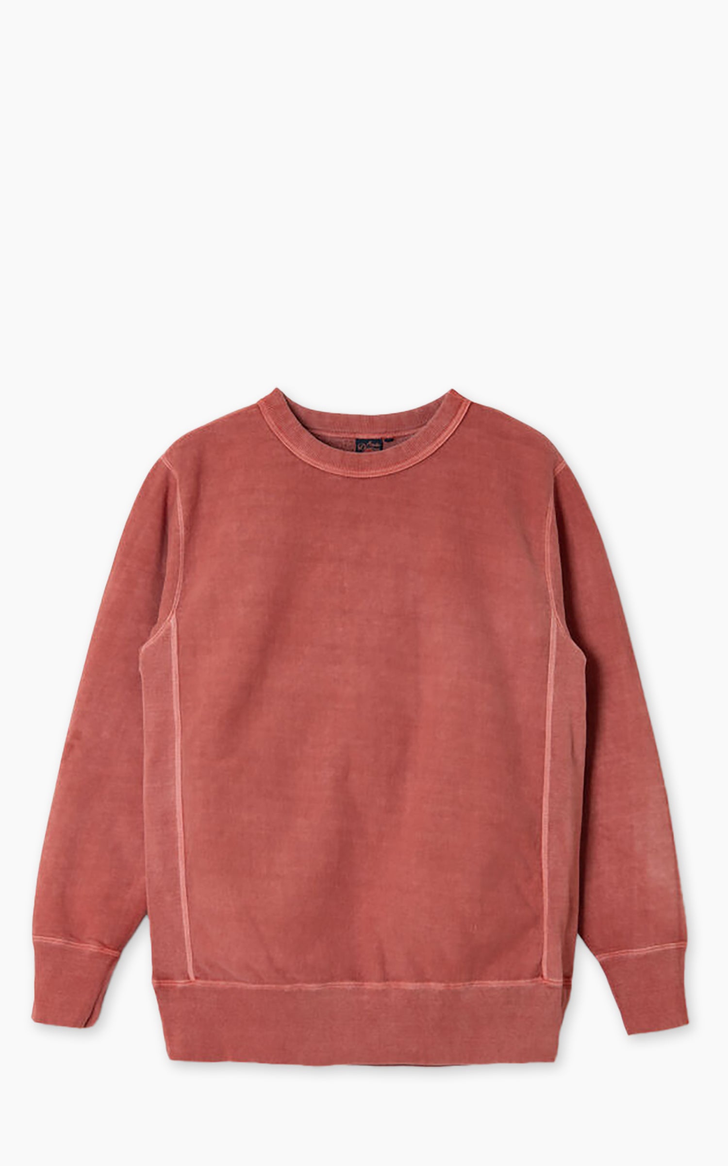 Studio D'Artisan 8185 Bengala-Dye Loop Wheel Sweatshirt Red