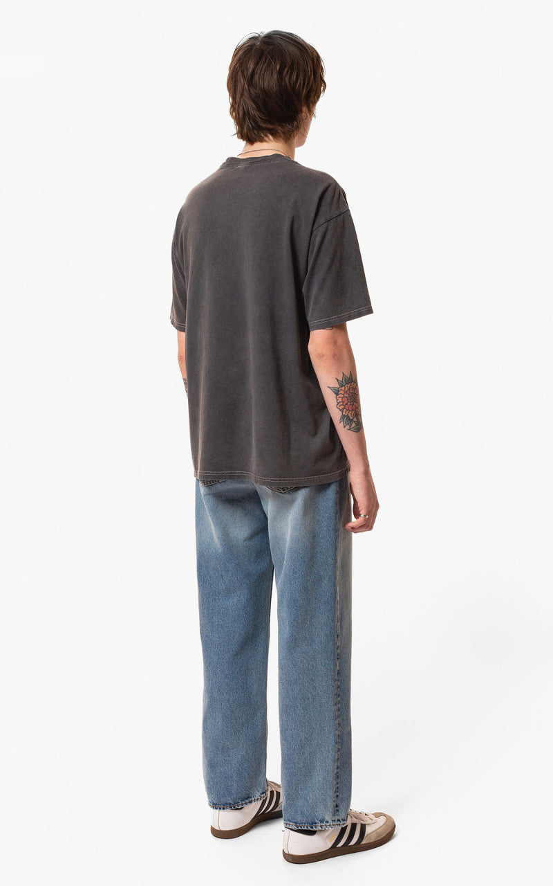 Nudie Jeans Koffe Trummor T-Shirt Antracite