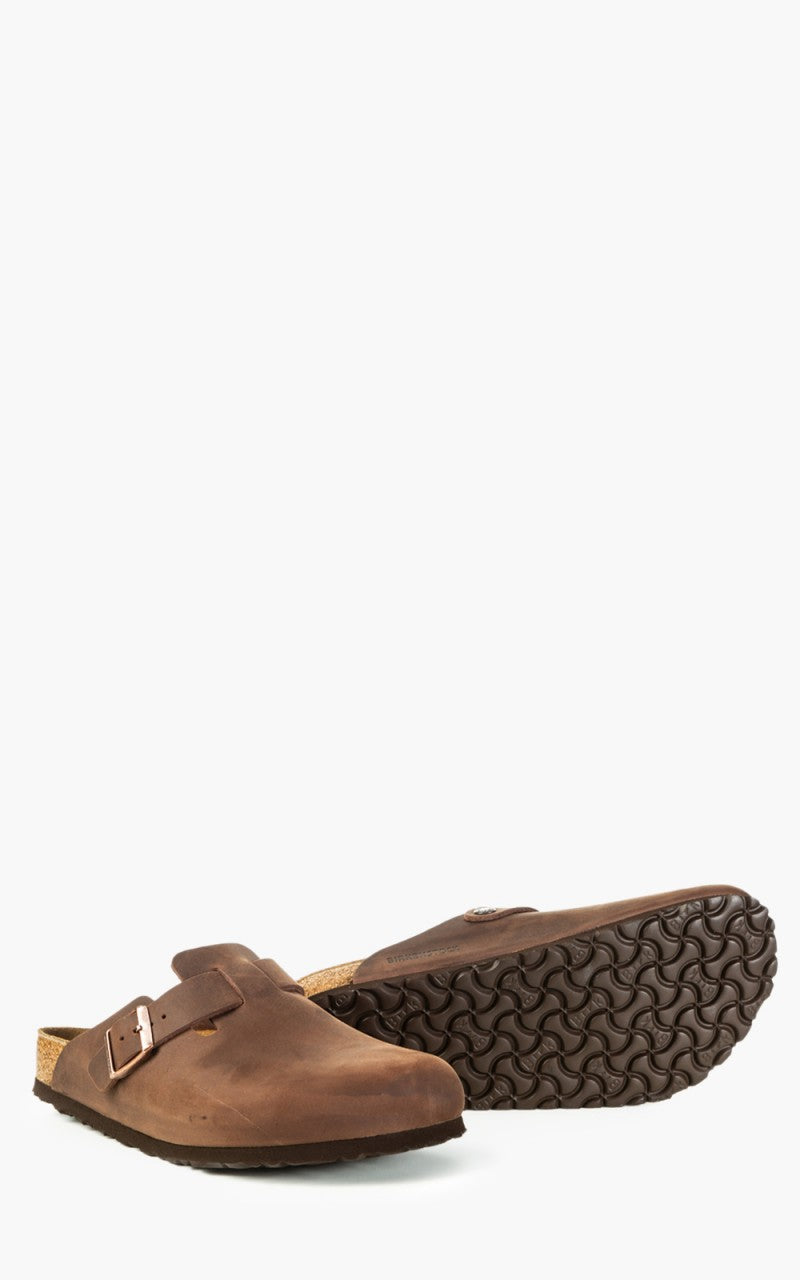 Birkenstock Boston Oiled Leather Habana