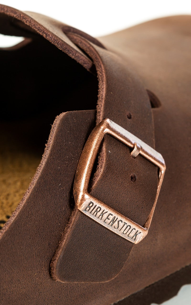 Birkenstock Boston Oiled Leather Habana