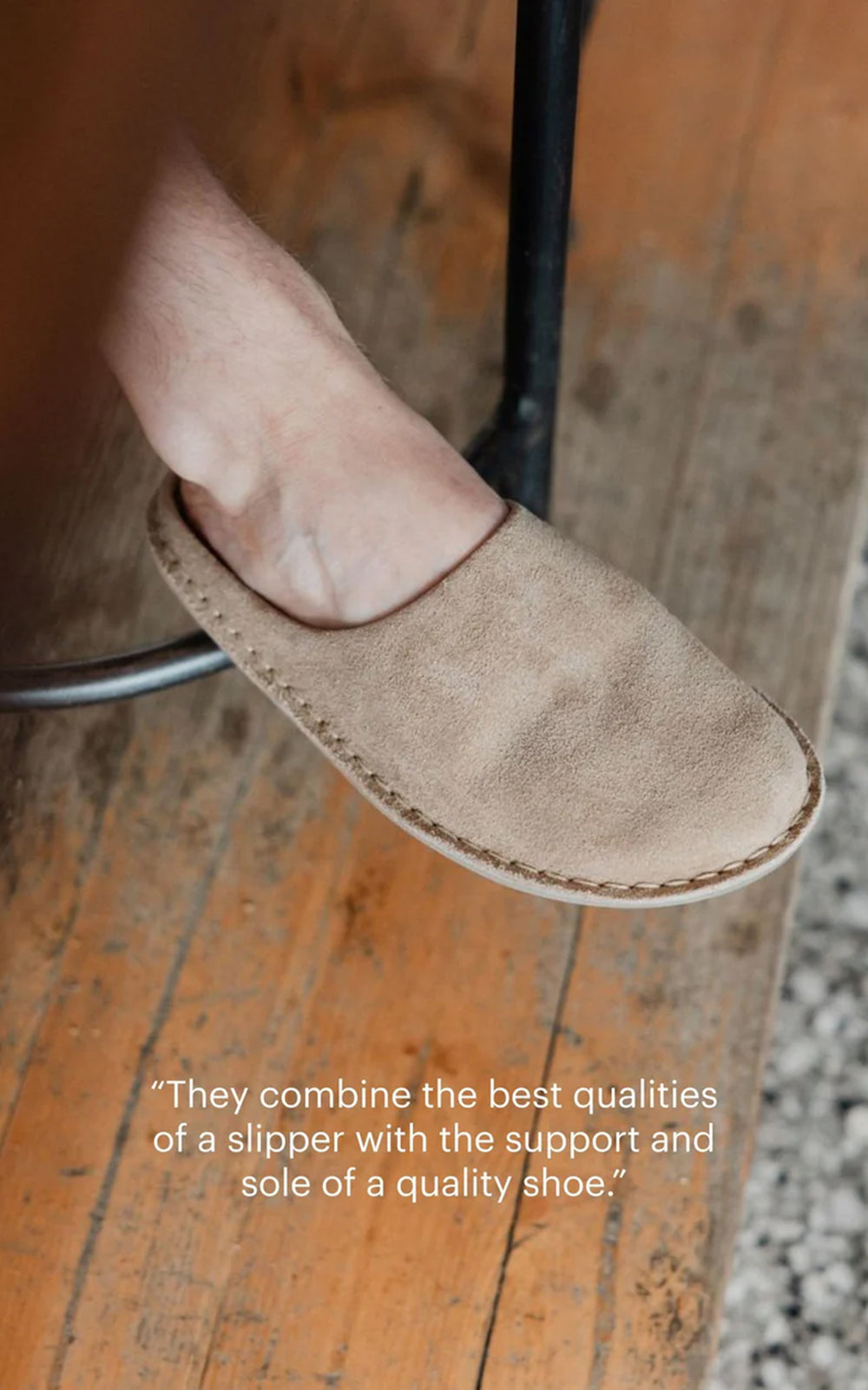 VIBAe ROMA Bio Suede Desert Tan