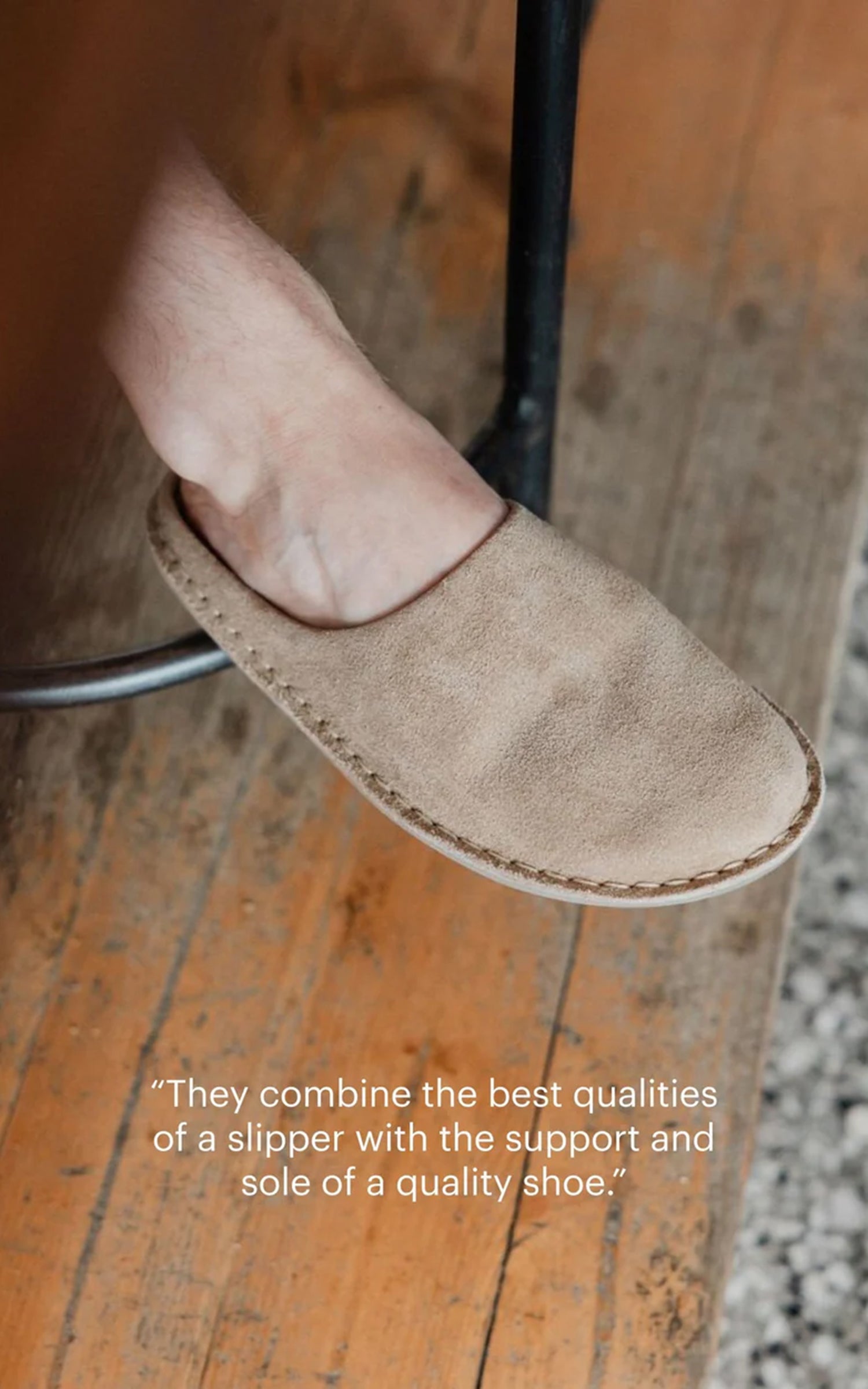 VIBAe ROMA Bio Suede Desert Tan