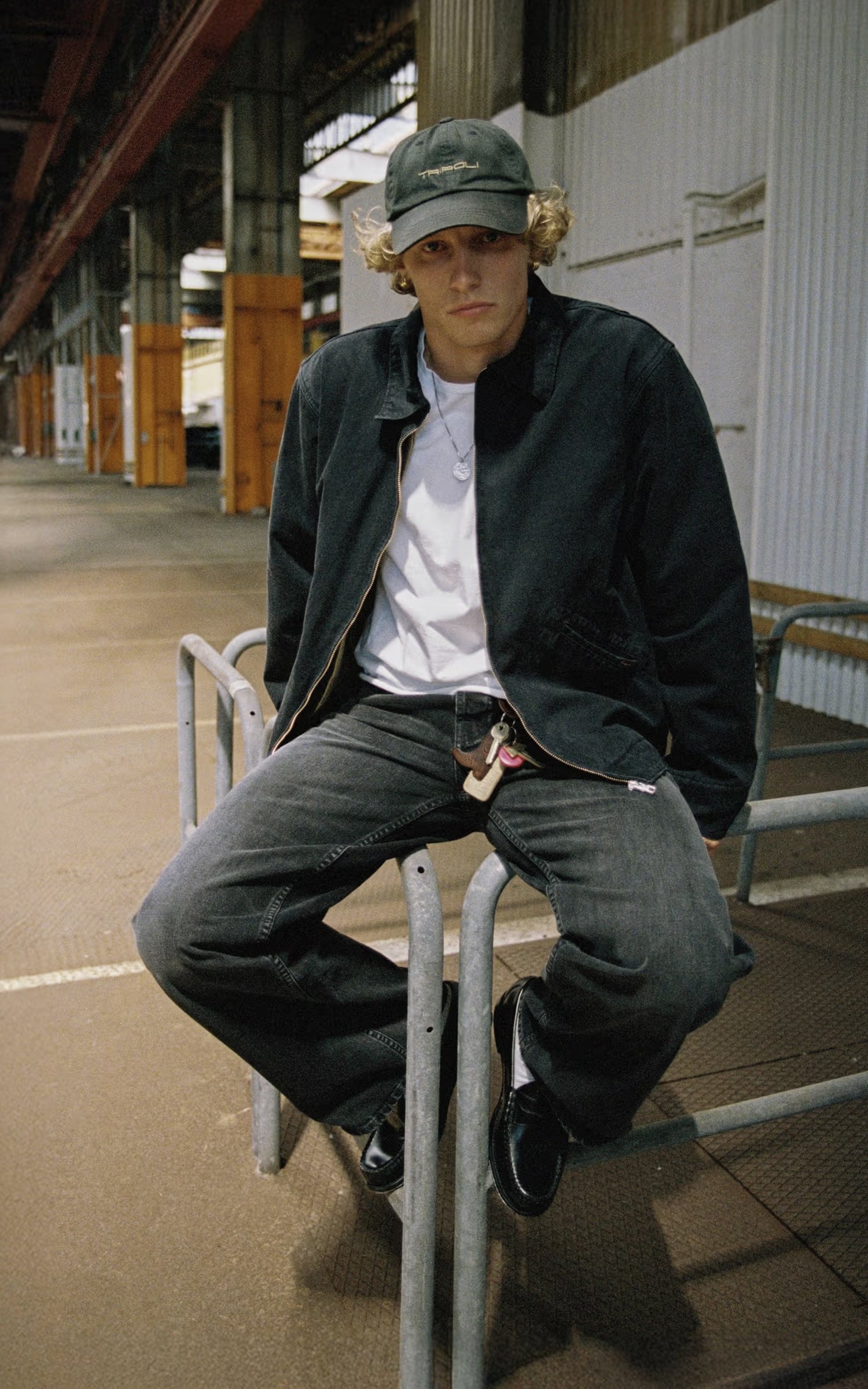 Nudie Jeans Blake Zip Jacket Duck Canvas