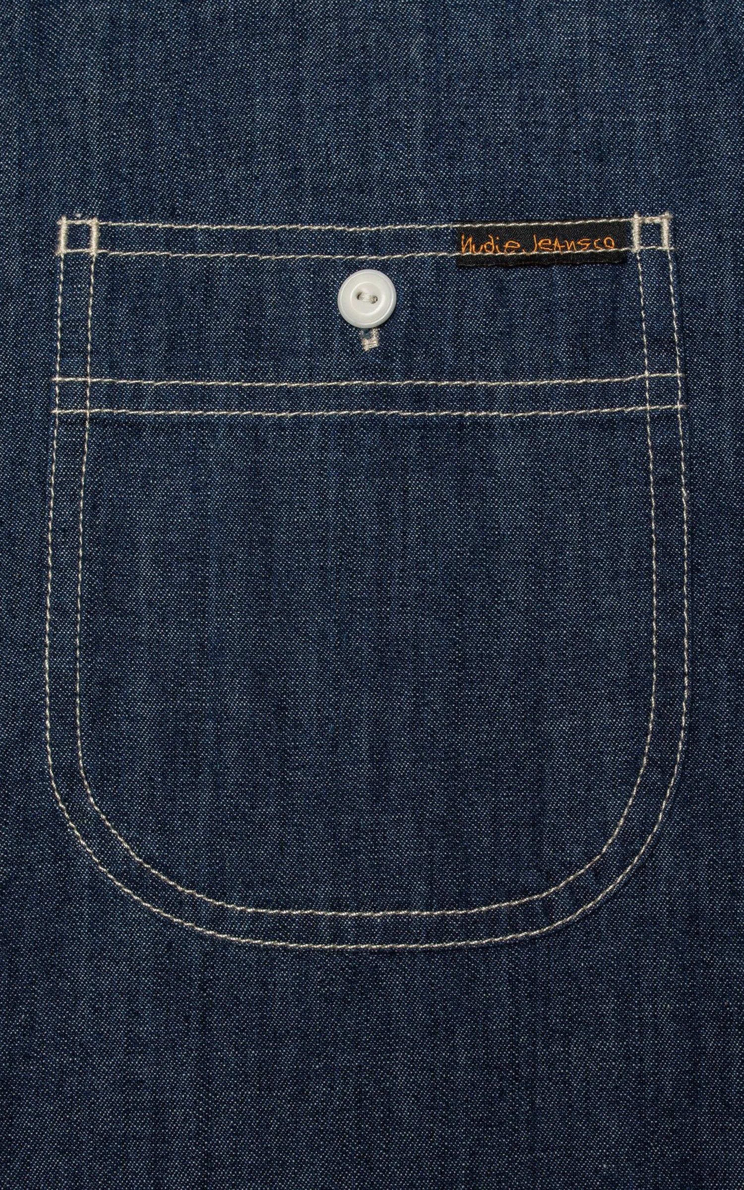 Nudie Jeans Julian Denim Shirt Rinsed