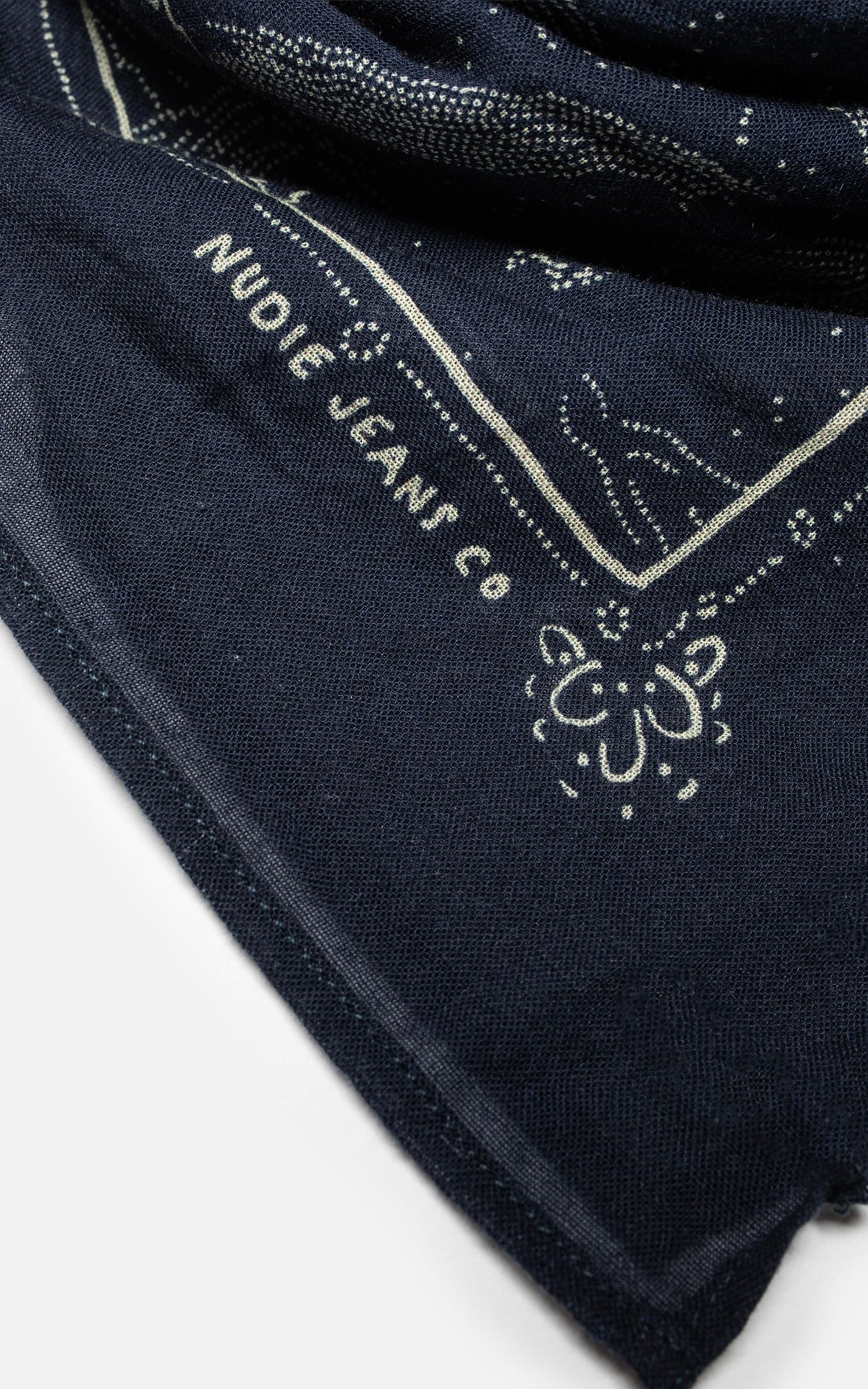 Nudie Jeans Ingrid Bandana Starburst Blue
