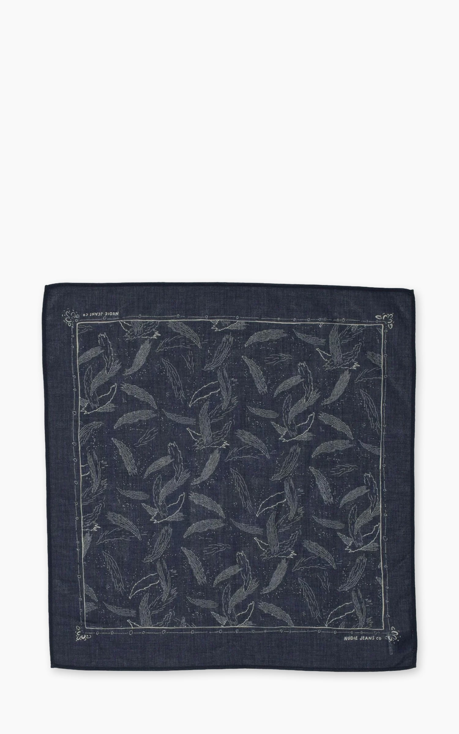 Nudie Jeans Ingrid Bandana Starburst Blue