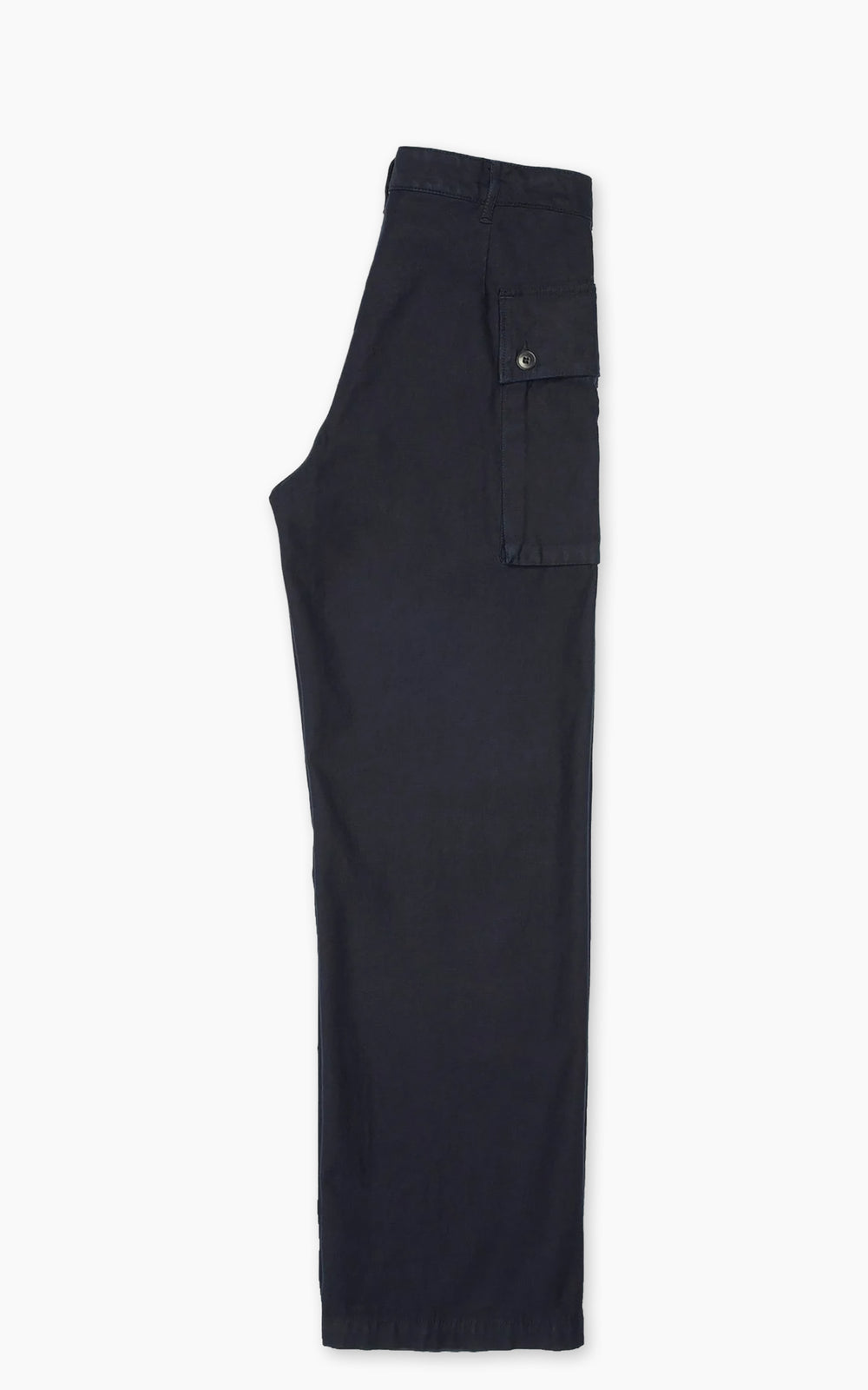 Nudie Jeans Loud Larry Pants Back Sateen Indigo