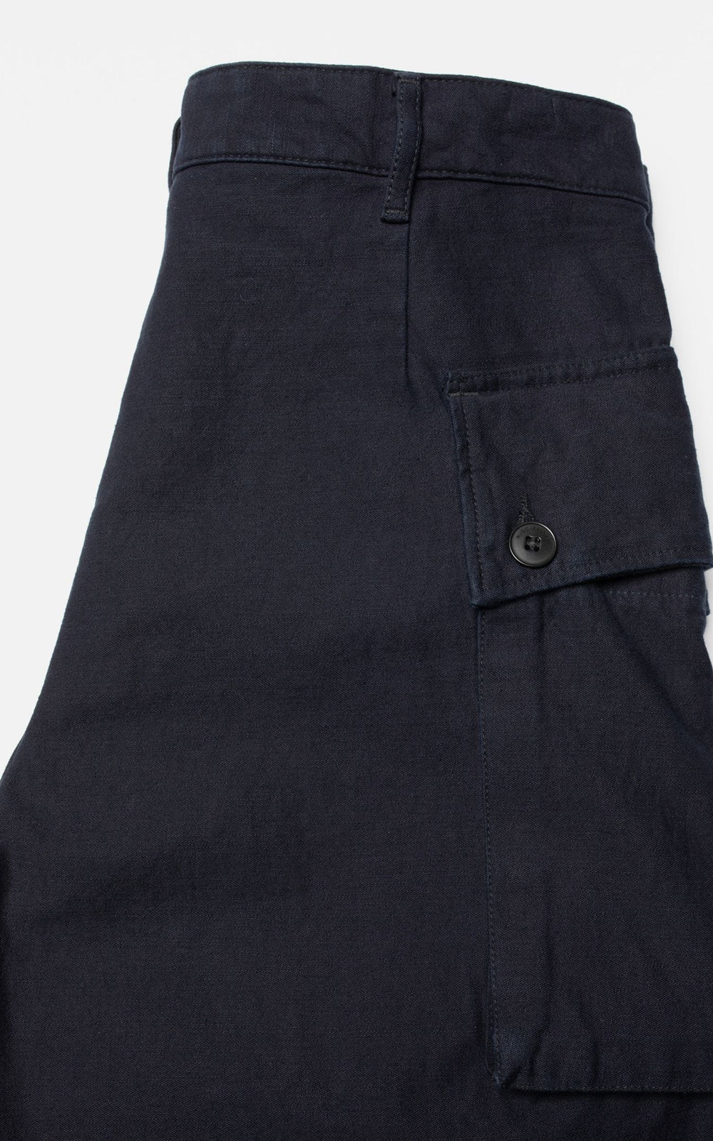 Nudie Jeans Loud Larry Pants Back Sateen Indigo