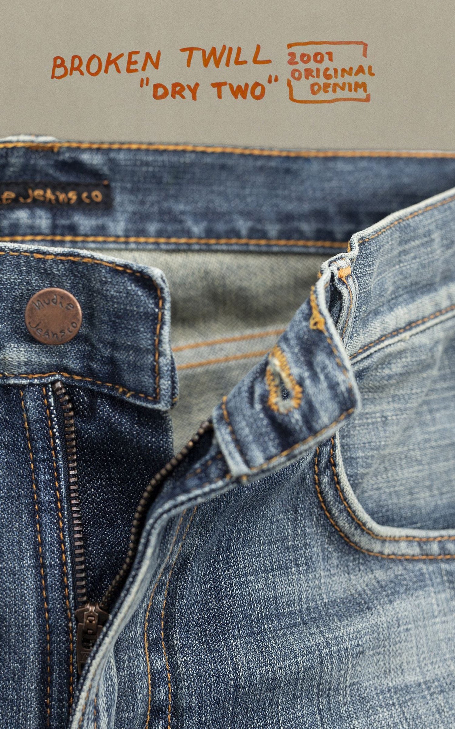 Nudie Jeans Gritty Jackson Tidal Waves