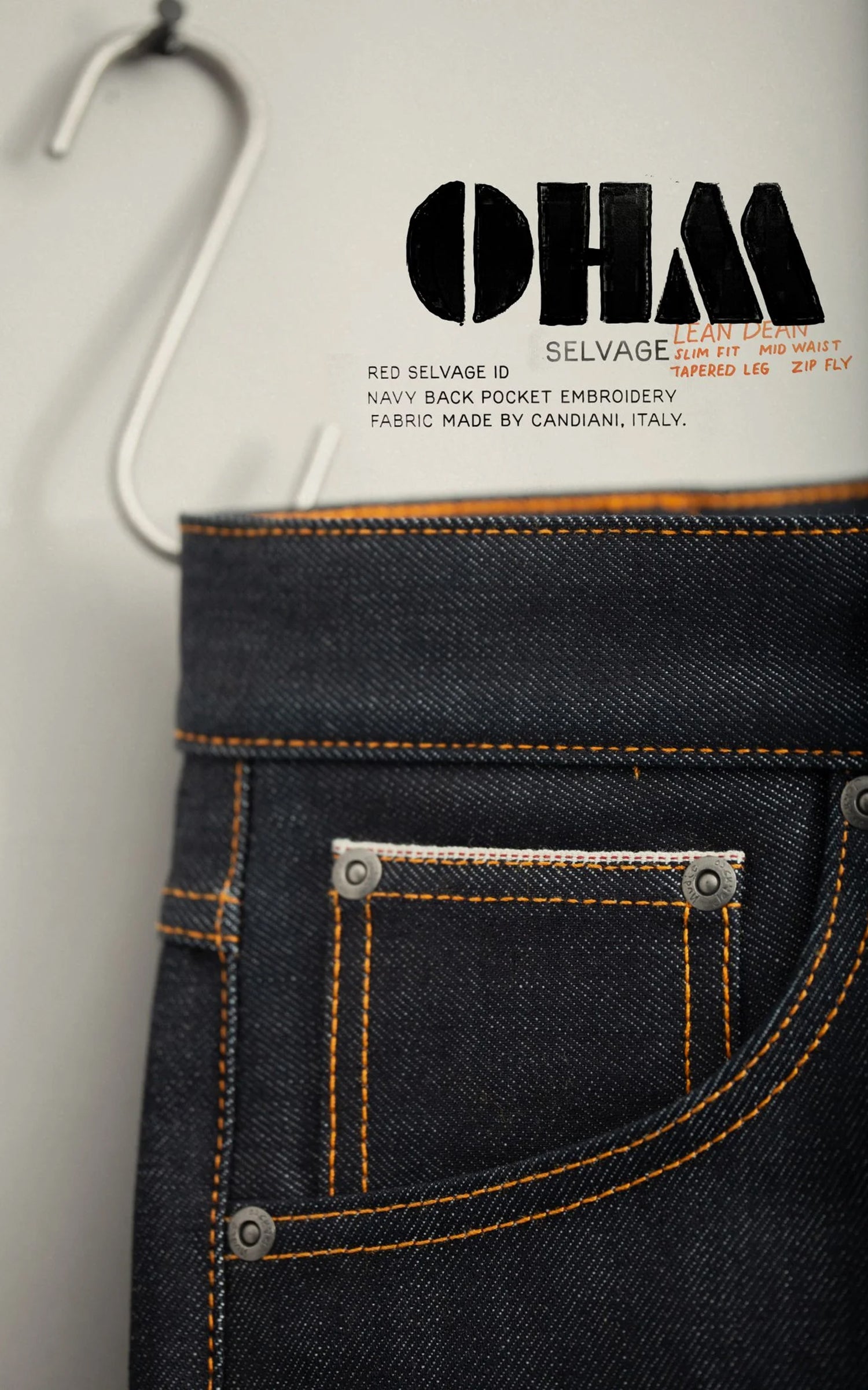 Nudie Jeans Lean Dean Dry Ohm Selvage