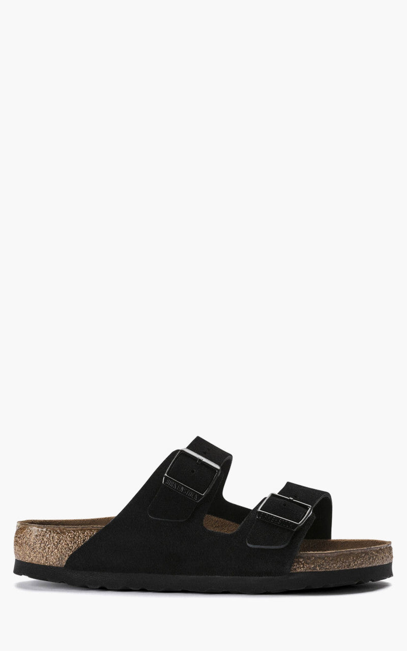 Birkenstock Arizona Soft Footbed Suede Black