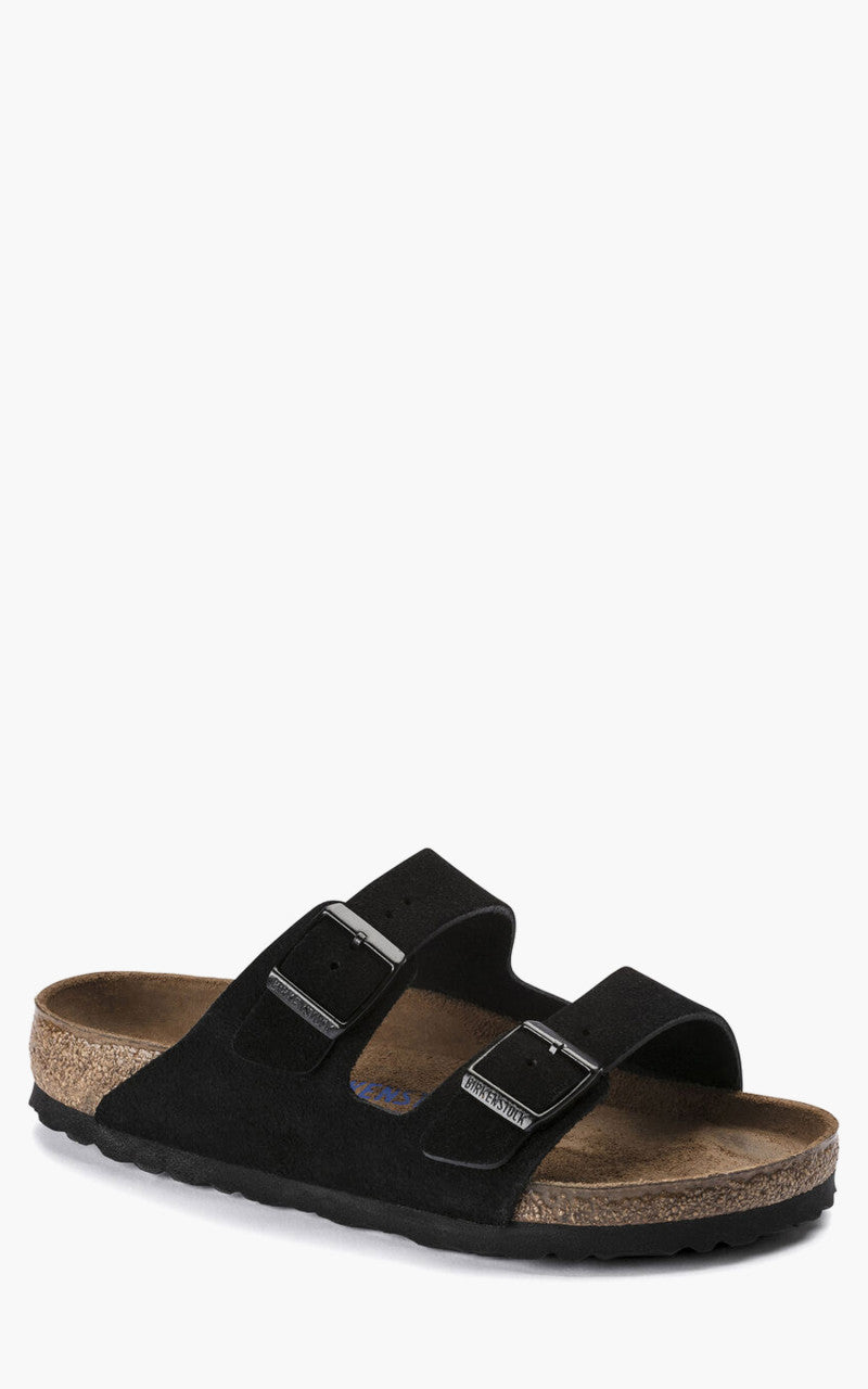 Birkenstock Arizona Soft Footbed Suede Black
