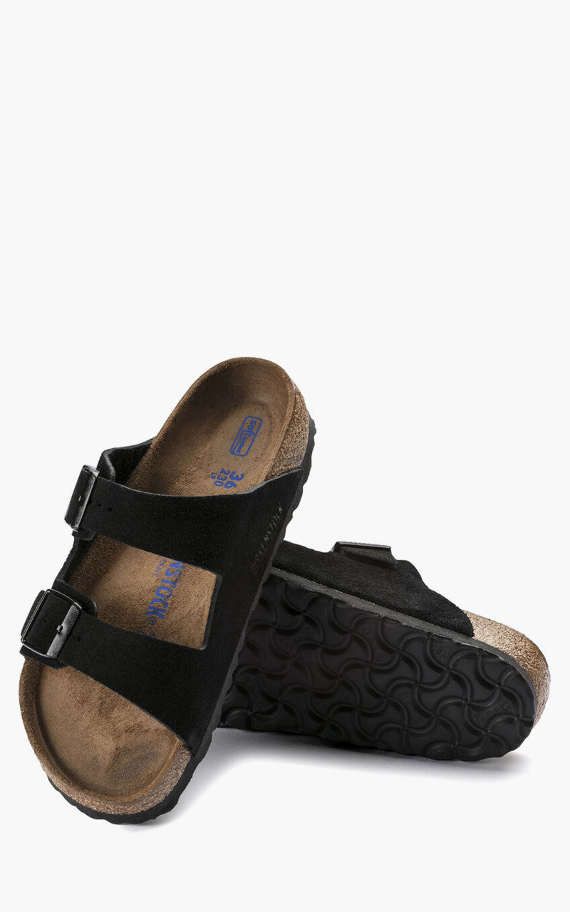 Birkenstock Arizona Soft Footbed Suede Black